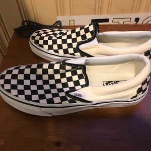 Men’s Vans brand new worn once 9.5